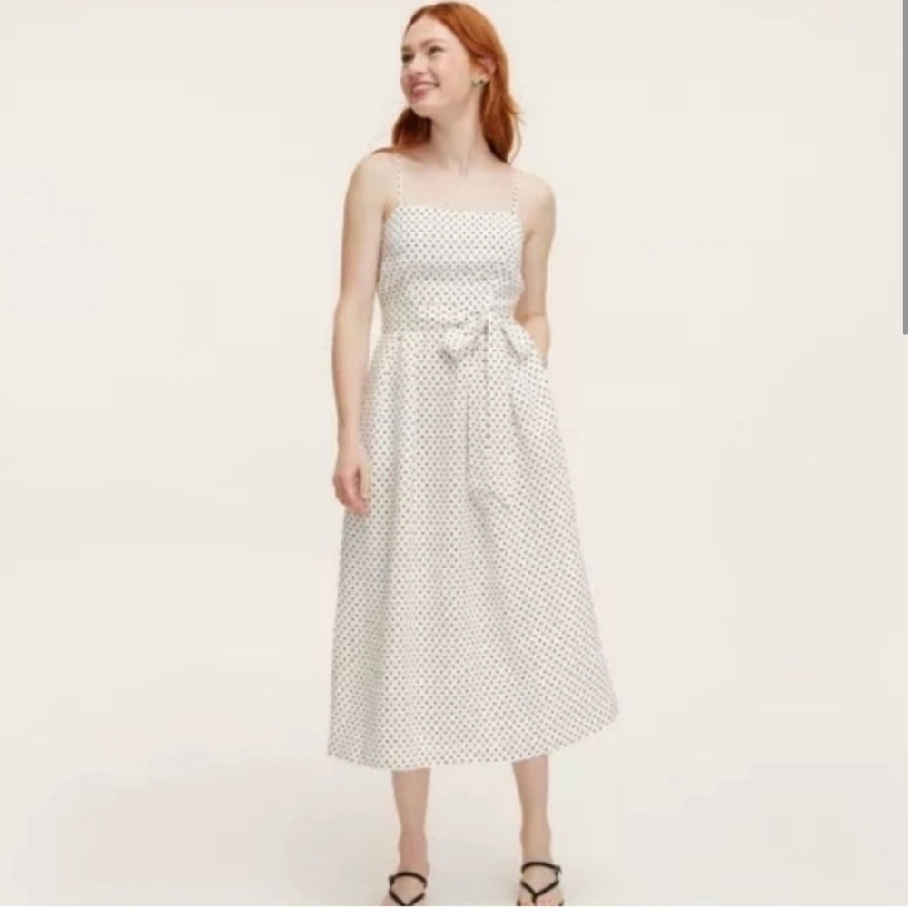 Kate Spade x Target White Polka Dot Dress